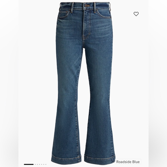 Veronica Beard Denim - Veronica Beard Blue Flared Carson high rise Jeans
